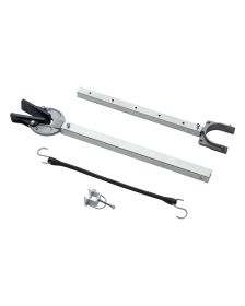 Transom Saver, 24-36 in, Adjustable Boat Transom Saver with Composite Head