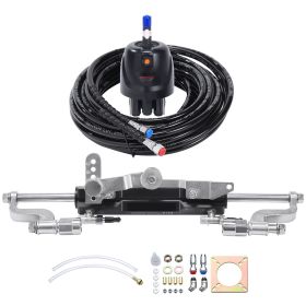 Hydraulic Outboard Steering Kit, 300HP, Marine Boat Hydraulic Steering System