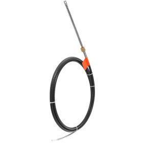 Boat Steering Cable, 17 Feet Outboard Marine Rotary Steering Cable, 1/2 Ton High Tensile Strength