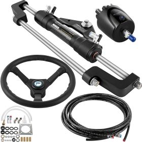 Hydraulic Outboard Steering Kit 300HP, Hydraulic Steering Kit Helm Pump