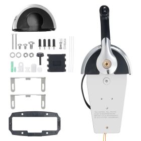 Boat Throttle Control, 8M0059686 Top-Mounted Outboard Remote Control Box for Mercury PT 2-Stroke