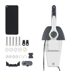 Boat Throttle Control, 704-48205-P1 Top-Mounted Outboard Remote Control Box for Yamaha 4-Stroke