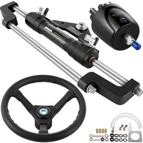 Hydraulic Steering Kit 300HP, Hydraulic Boat Steering Kit Helm Pump