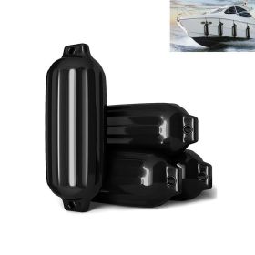 Marine Boat Dock Fender Bumper Boat Bumpers for Docking (Color: black, Type: Boat Fenders)